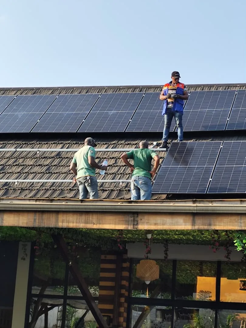 Structure photovoltaïque pour toiture