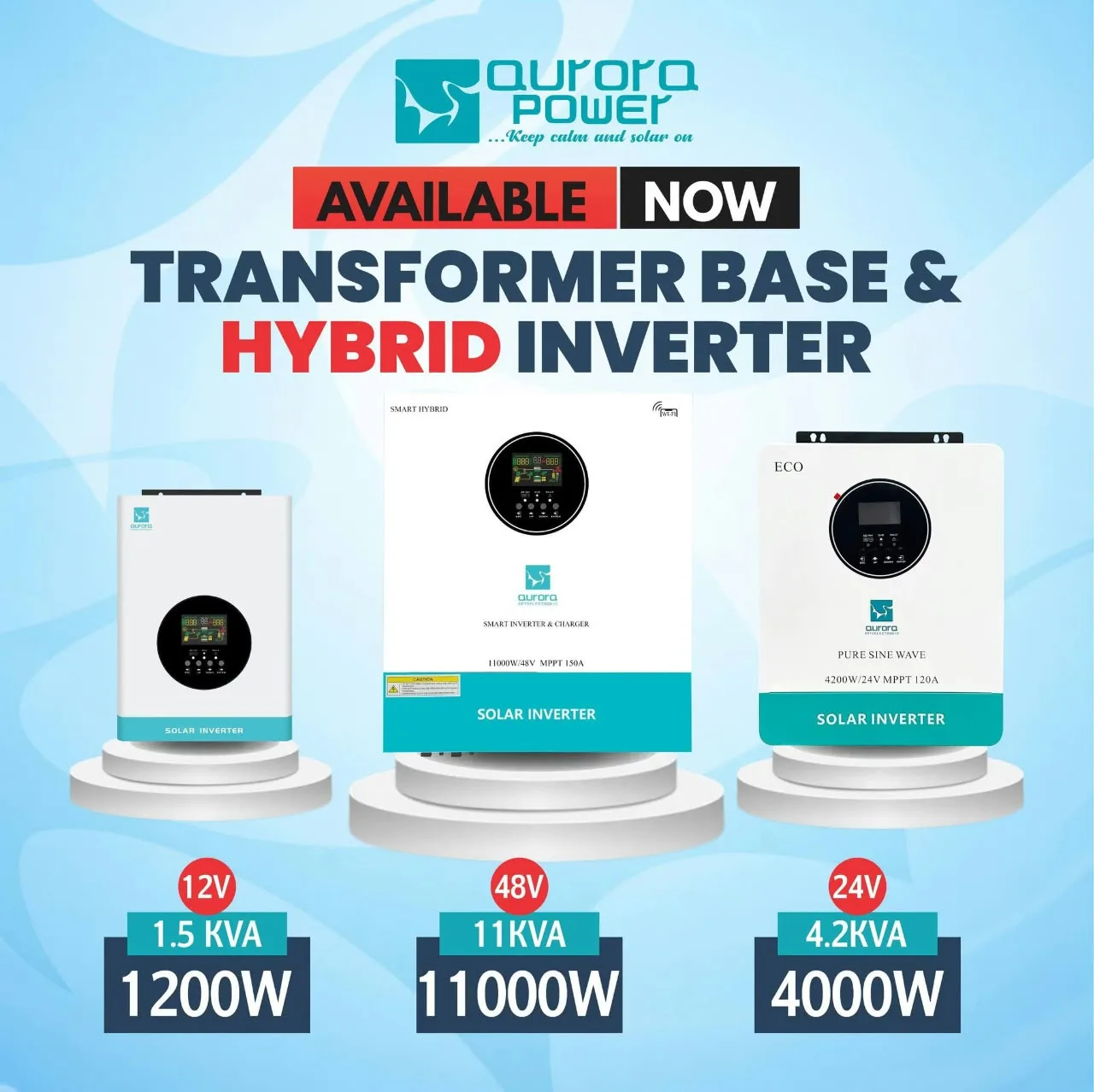 Onduleur solaire hybride Aurora YF-FS-WP/WM Series