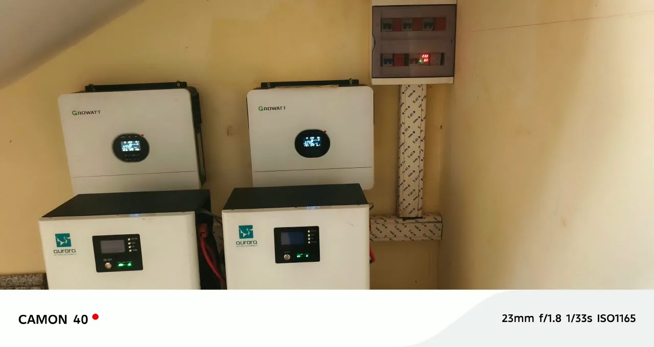 Équipements Growatt pour système photovoltaïque / stockage